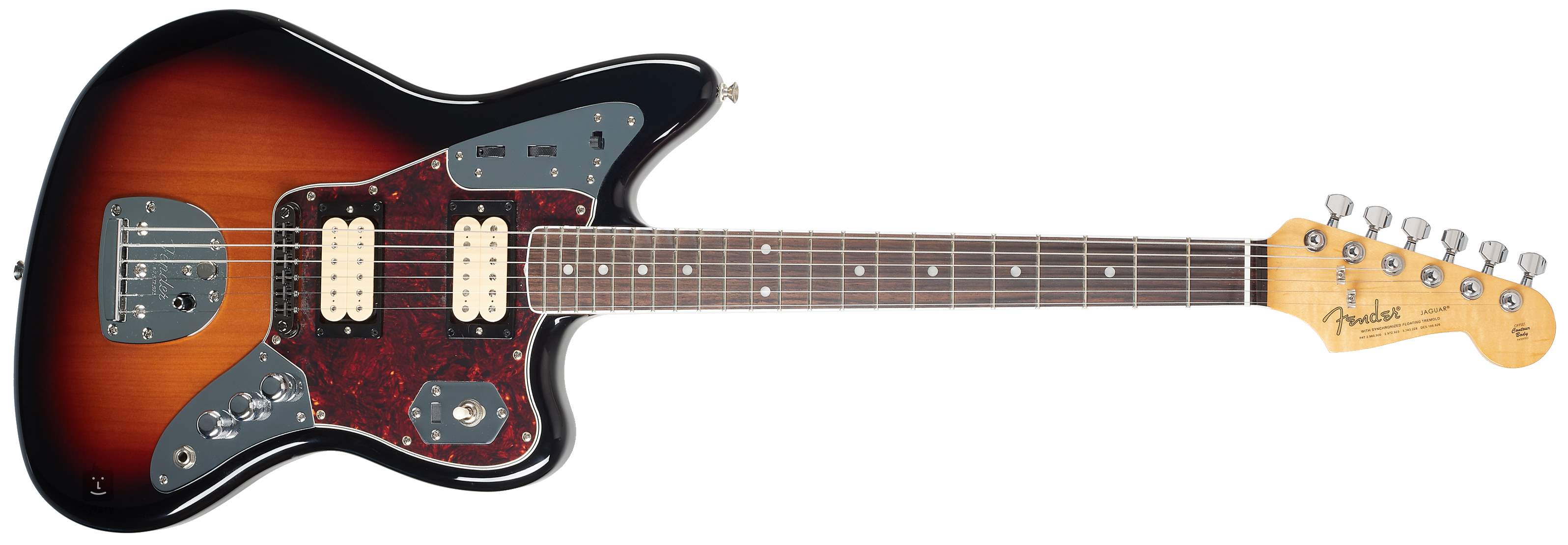 FENDER Kurt Cobain Jaguar NOS RW 3CS Elektrische gitaar