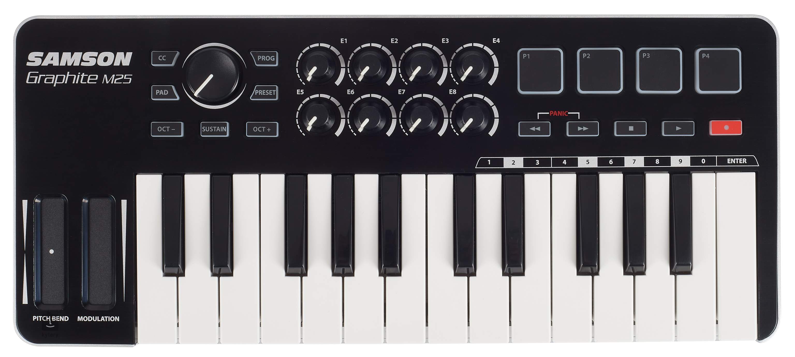 graphite m25 usb midi controller