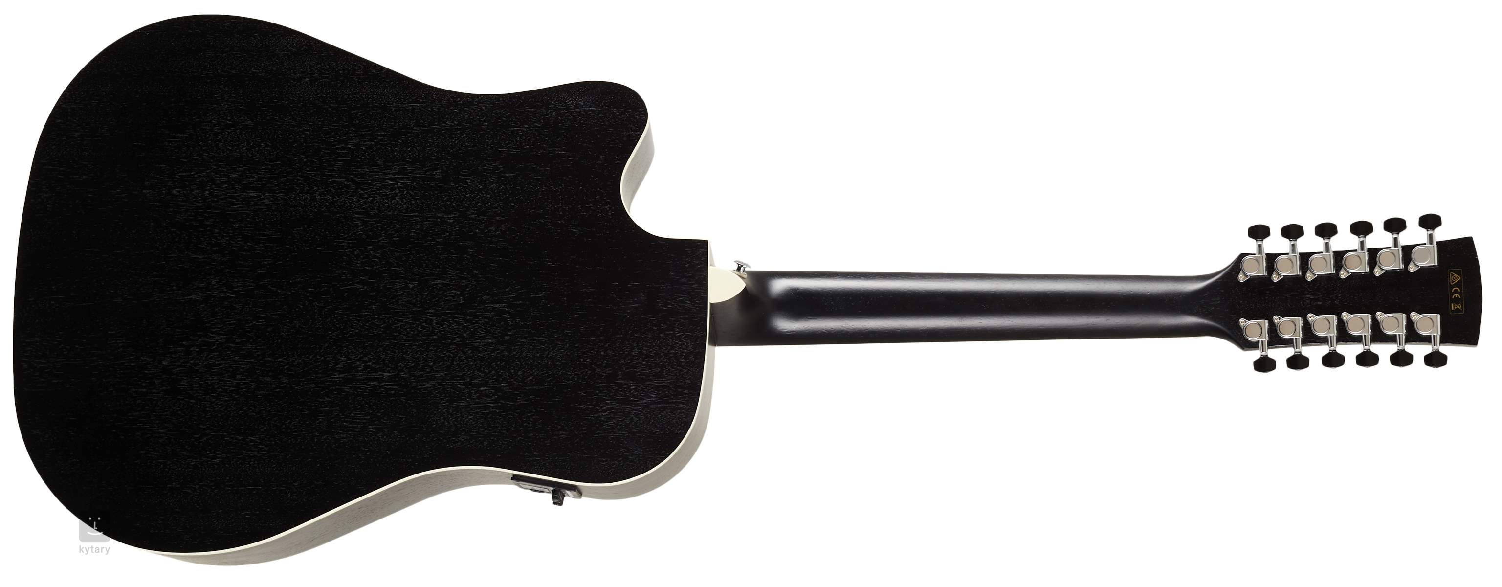 alleen Isolator Trouw IBANEZ AW8412CE-WK 12-snarige elektro-akoestische gitaar