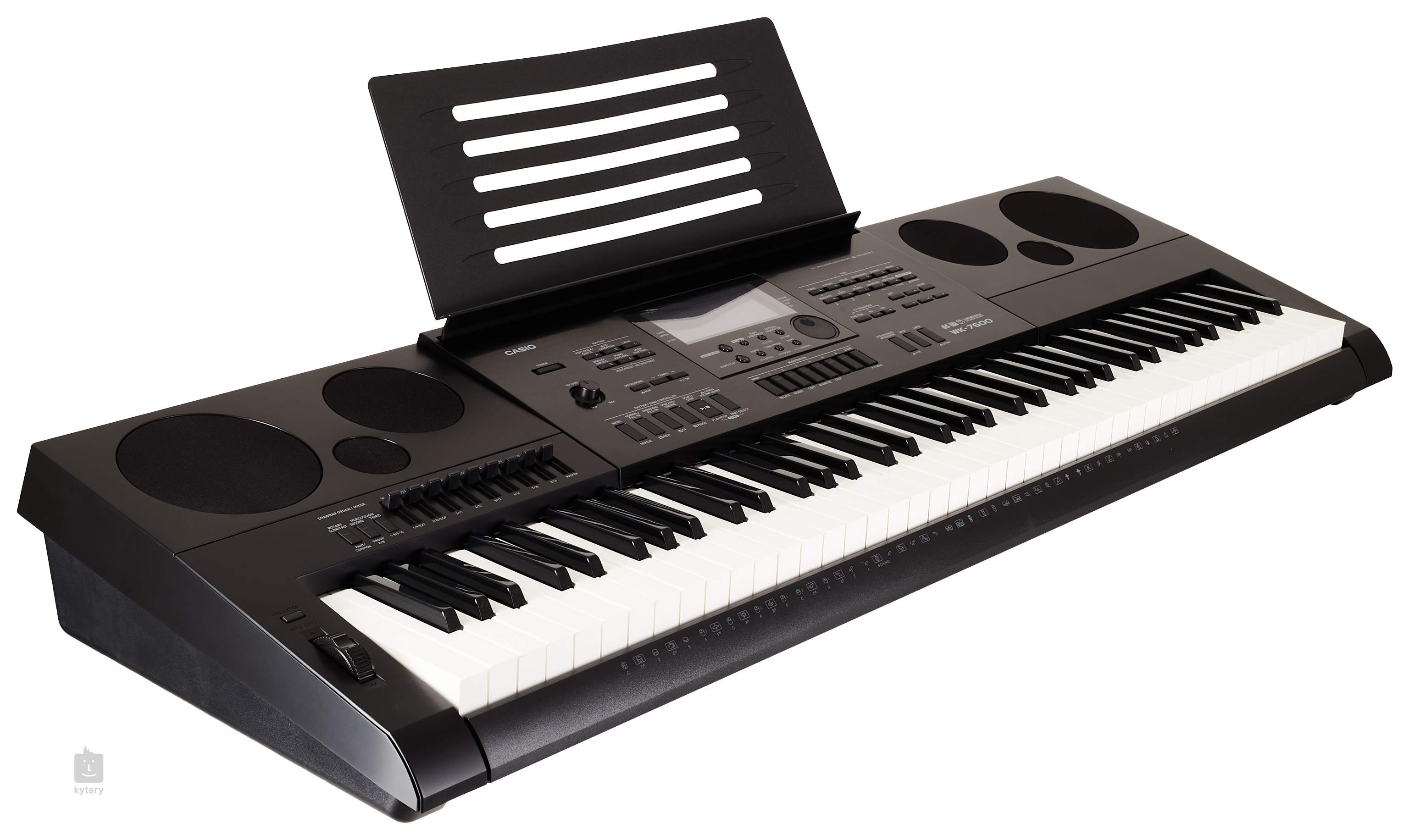 CASIO WK-7600 Keyboard met aanslaggevoelige toetsen