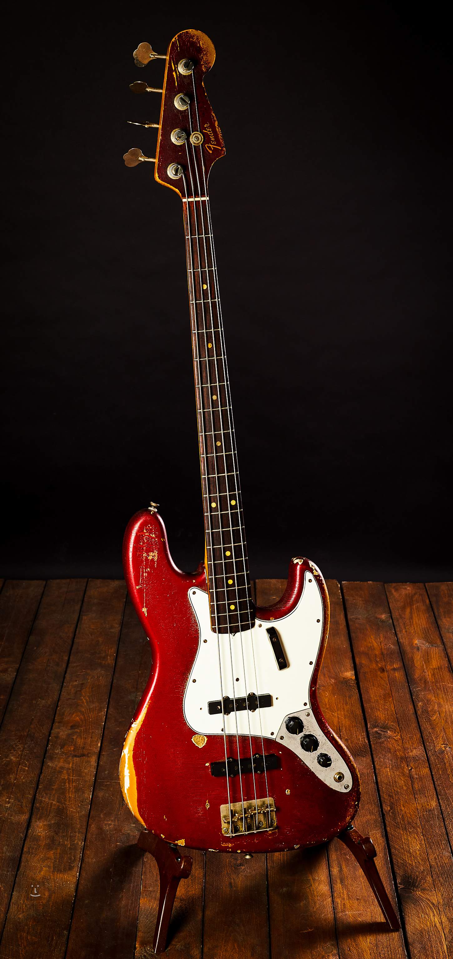 Kaal Dicteren Voorstel FENDER 1965/66 Jazz Bass CAR Custom Colour Matching Headstock Elektrische  basgitaar
