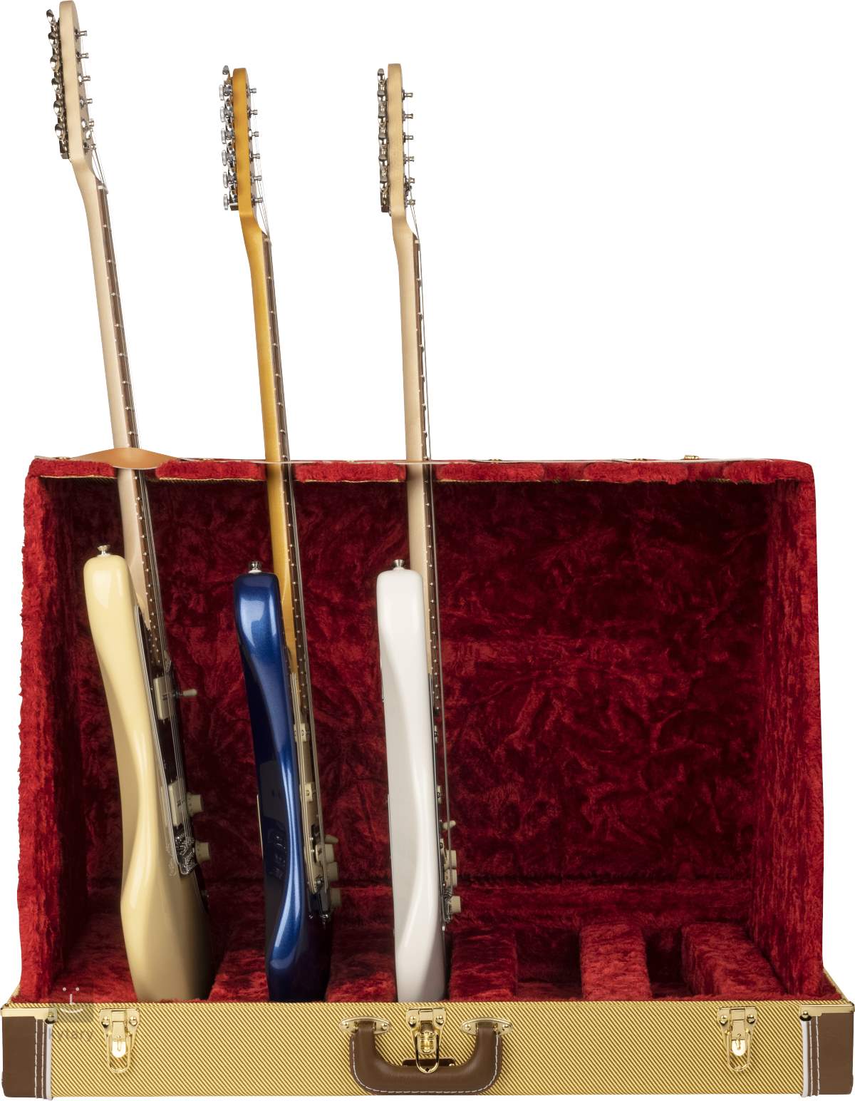 FENDER Classic Series Case Stand Tweed 5 Guitar Standaard voor meerdere  instrumenten