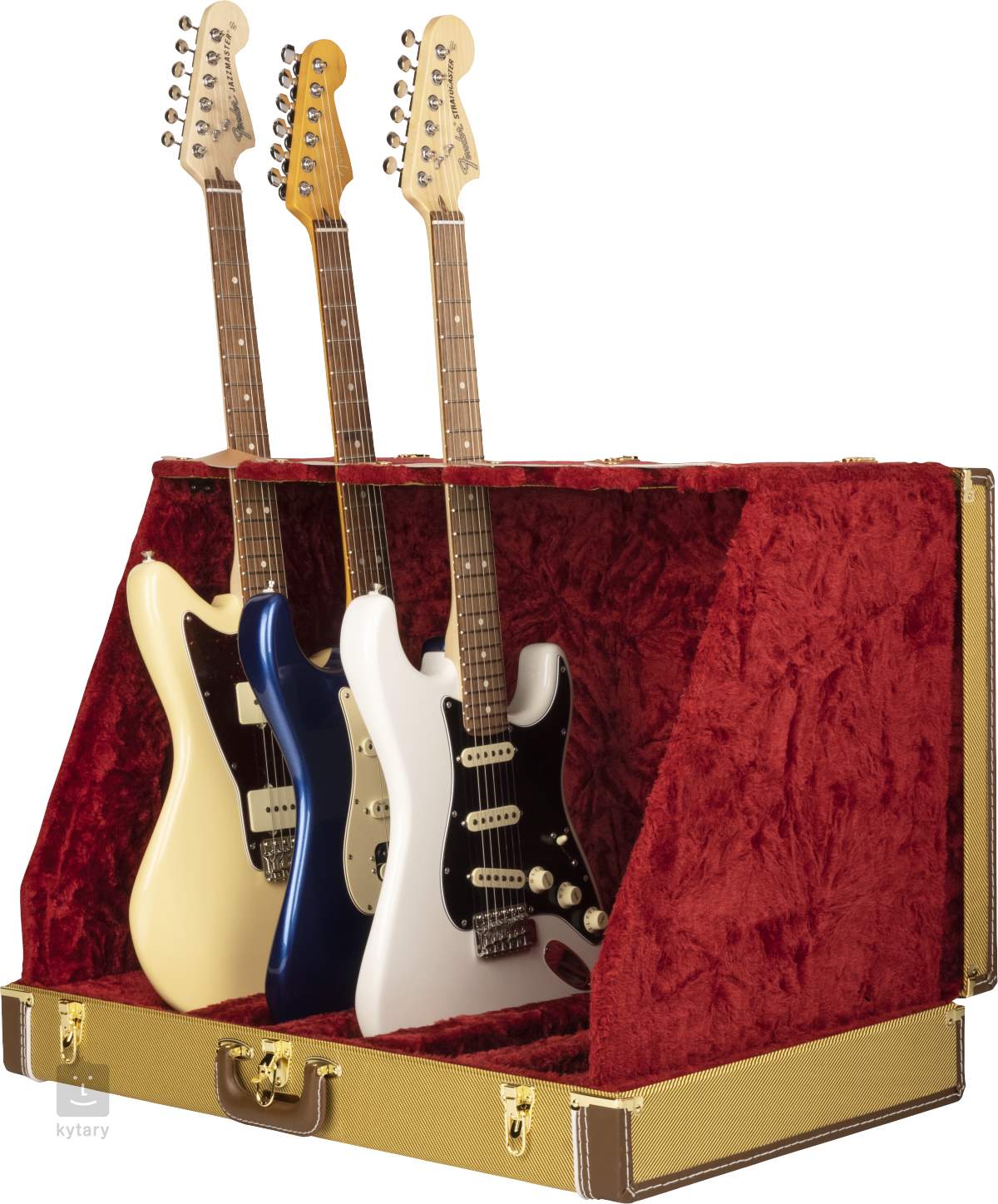 FENDER Classic Series Case Stand Tweed 5 Guitar Standaard voor meerdere  instrumenten