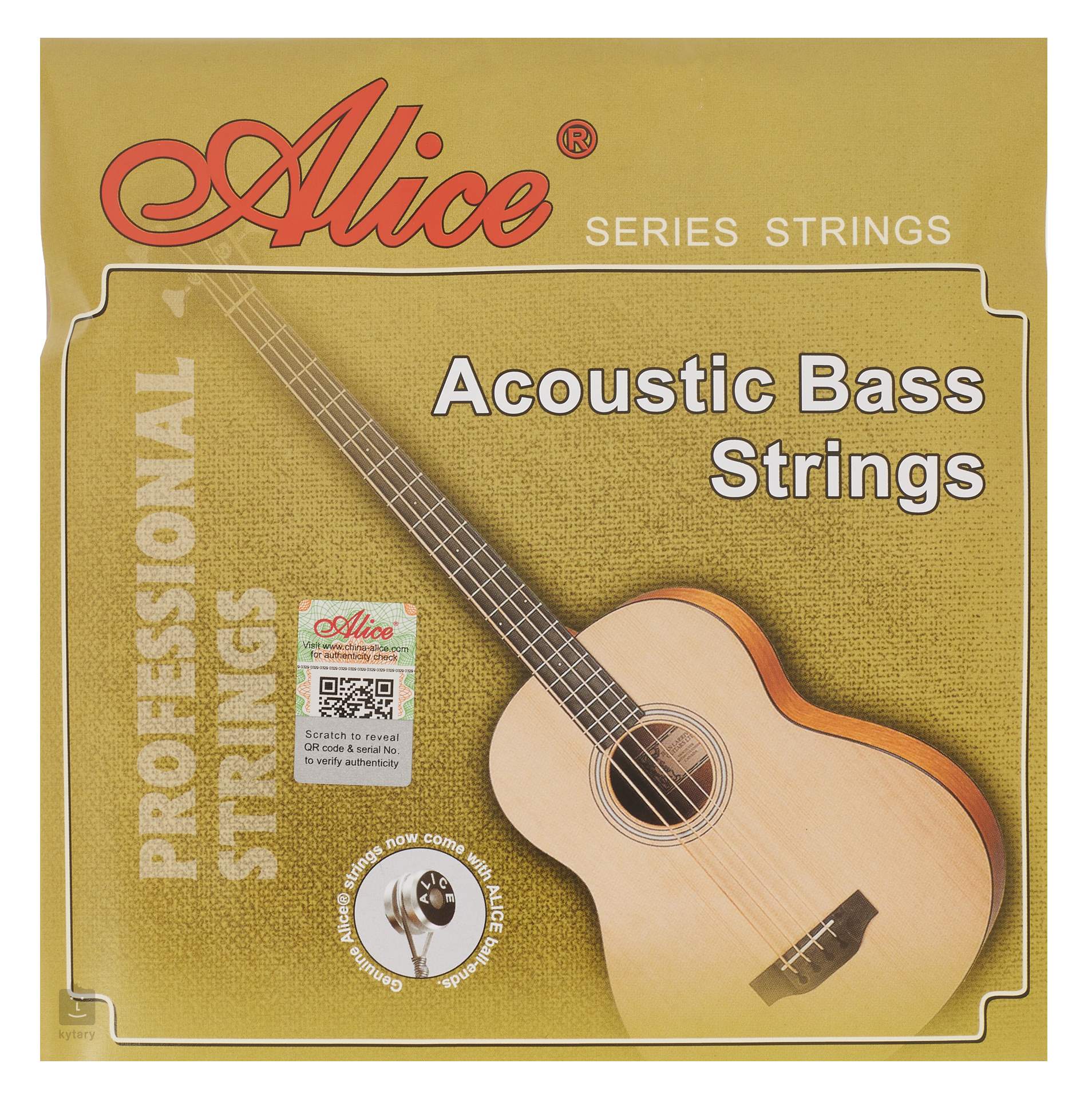 Belastingen Verwisselbaar meditatie ALICE A618 Acoustic Bass Strings Snaren voor akoestische basgitaar
