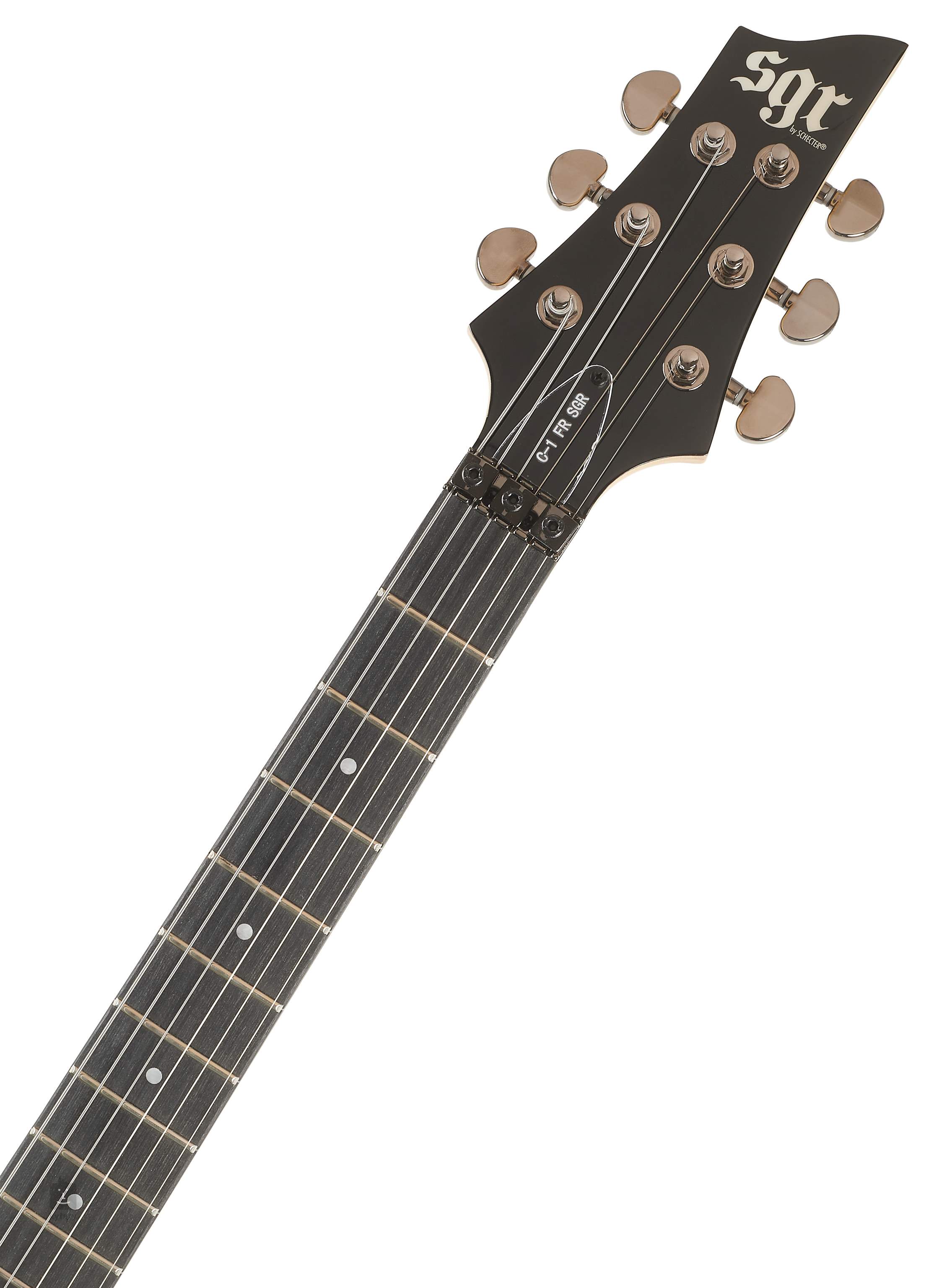 Excursie Met name Incubus SCHECTER C-1 FR SGR BLK Elektrische gitaar