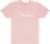 FENDER Spaghetti Logo T-Shirt, Shell Pink, L