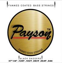 PAYSON Payson Fanned Black Daggers 5 set