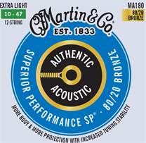 MARTIN Authentic SP 80/20 Bronze 12-String Extra Light