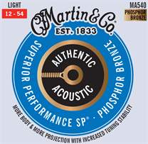 MARTIN Authentic SP 92/8 Phosphor Bronze Light