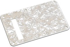 Fender Stratocaster Modern-Style Tremolo Backplate White Moto