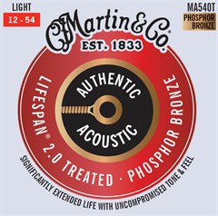 Martin Authentic Lifespan 2.0 92/8 Phosphor Bronze Light