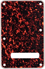 Fender Stratocaster Modern-Style Tremolo Backplate, Tortoise Shell, 4-Ply