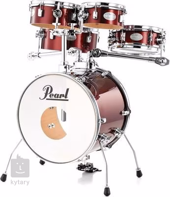 Pearl RTG665-91 Rhythm Traveler "GIG" Red Wine - Zestaw perkusyjny