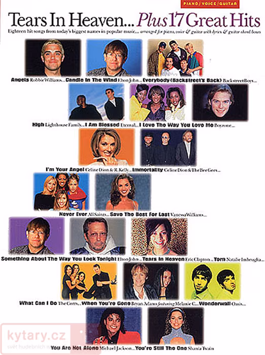 MS Tears In Heaven...Plus 17 Great Hits - Śpiewnik