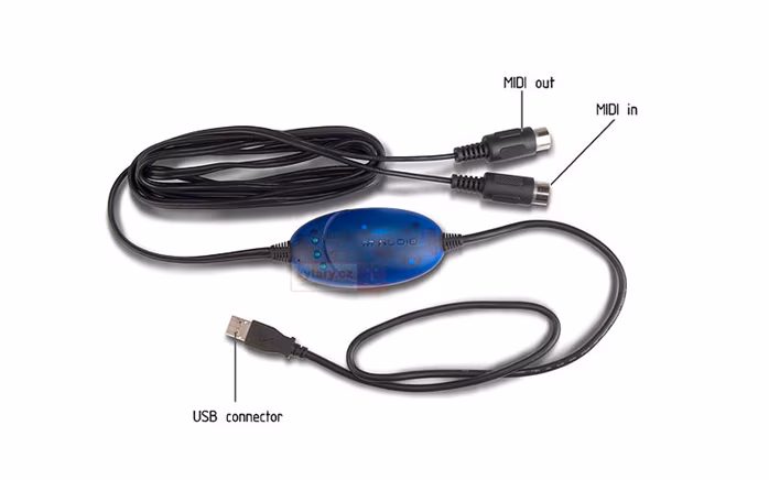 M-Audio MIDISPORT UNO - Konwerter MIDI, interfejs
