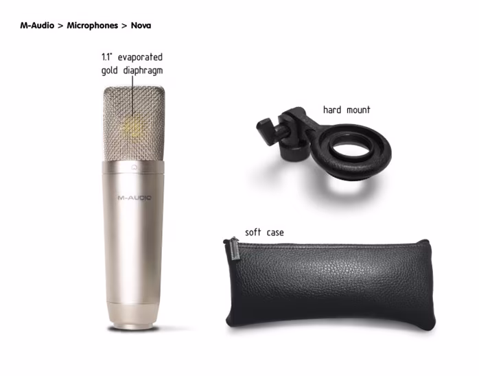 M-Audio Nova - Mikrofon pojemnościowy
