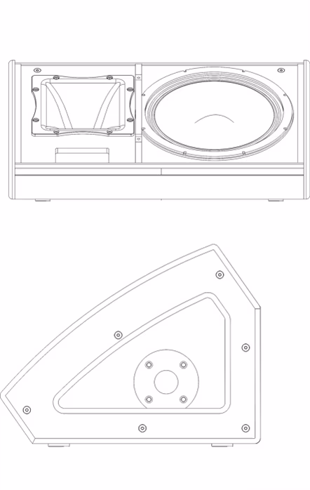 dB Technologies DVX DM 15 - Aktywny odsłuch sceniczny
