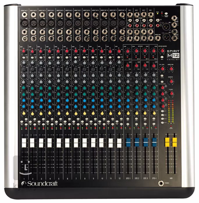 Soundcraft M12 - Analogowa konsoleta mikserska