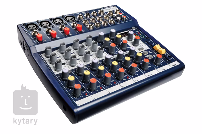 Soundcraft NOTEPAD 124FX - Analogowa konsoleta mikserska