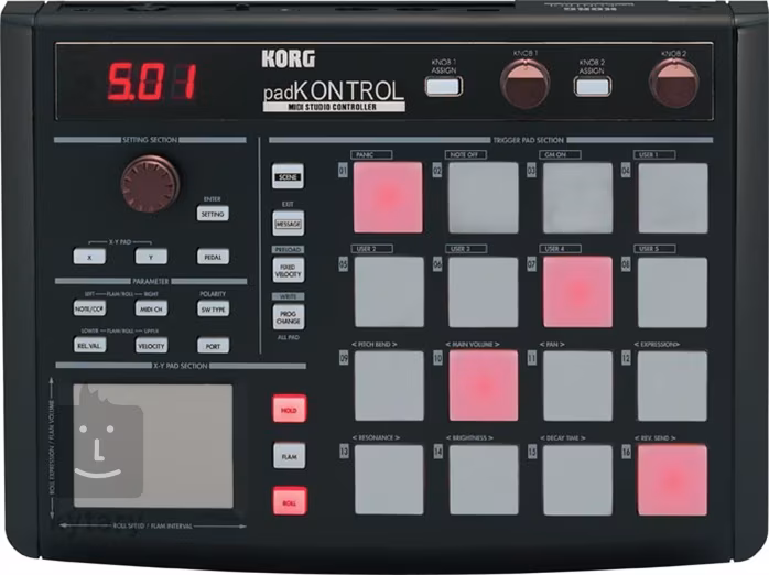 Korg padKontrol BK - Kontroler USB/MIDI