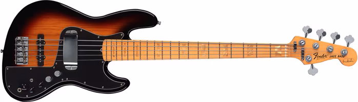 Fender Marcus Miller Jazz Bass V MN 3SB - Elektryczna gitara basowa