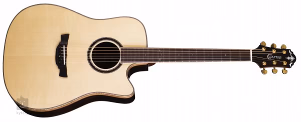 Crafter DLXE-3000/SK + Case - Gitara elektroakustyczna