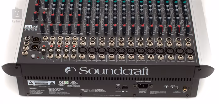Soundcraft M12 - Analogowa konsoleta mikserska