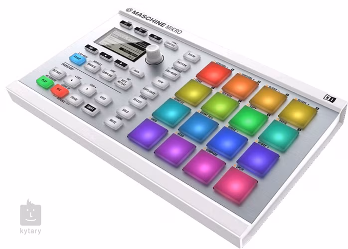 Native Instruments Maschine Mikro MK2 WH - Kontroler MIDI, oprogramowanie groove