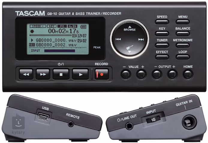 Tascam GB-10 - Rejestrator wielośladowy
