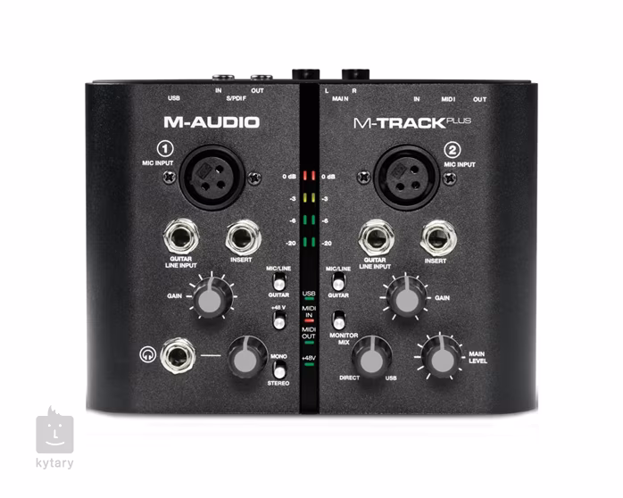 M-Audio M-Track Plus - Karta dźwiękowa USB