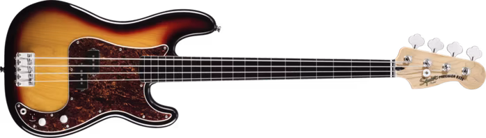 Fender Squier Vintage Modified Precision Bass FL EN 3CS - Elektryczna gitara basowa bezprogowa
