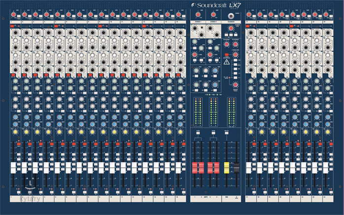 Soundcraft LX7ii 24CH - Analogowa konsoleta mikserska