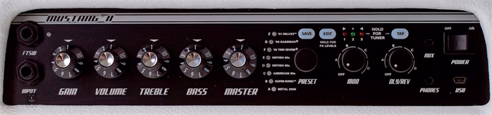 Fender Mustang™ II WHITE (V2) LIMITED EDITION - Combo gitarowe modellingowe