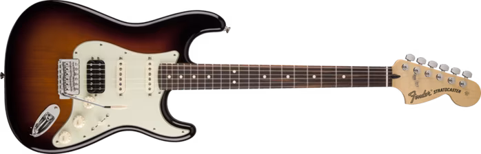 Fender Deluxe Lone Star Stratocaster RW 3CS - Gitara elektryczna