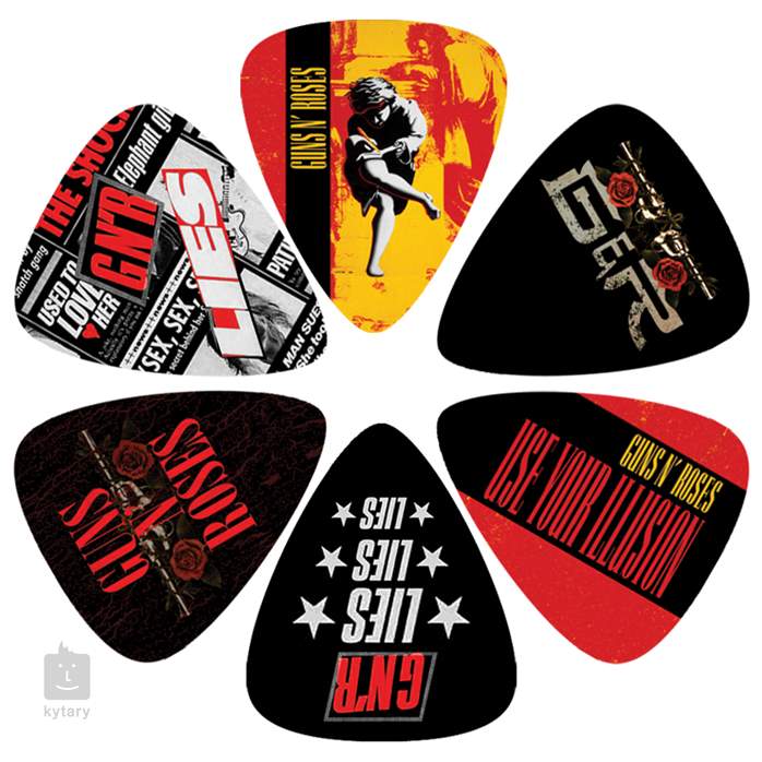 Perri's Leathers Guns N' Roses Picks I - Kostki sygnowane