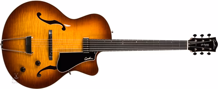 Godin 5th Avenue Jazz Sunburst HG - Gitara półakustyczna