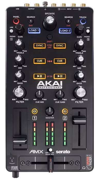 Akai AMX - Kontroler DJ-ski z kartą dźwiękową