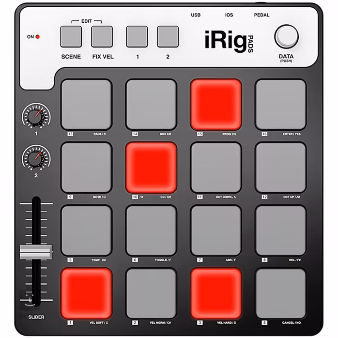 IK Multimedia iRig PADS - Kontroler USB/MIDI
