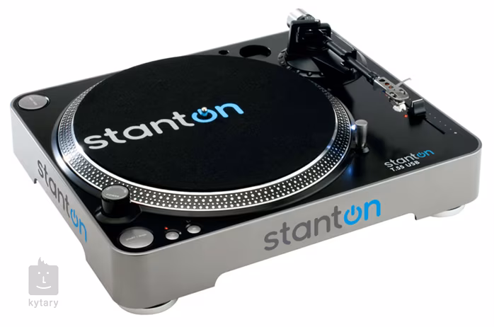 Stanton T.55-USB - Gramofon DJ-ski z napędem paskowym
