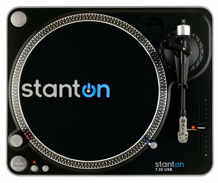 Stanton T.55-USB - Gramofon DJ-ski z napędem paskowym
