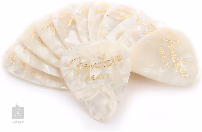 Fender Heavy White Moto - Kostki