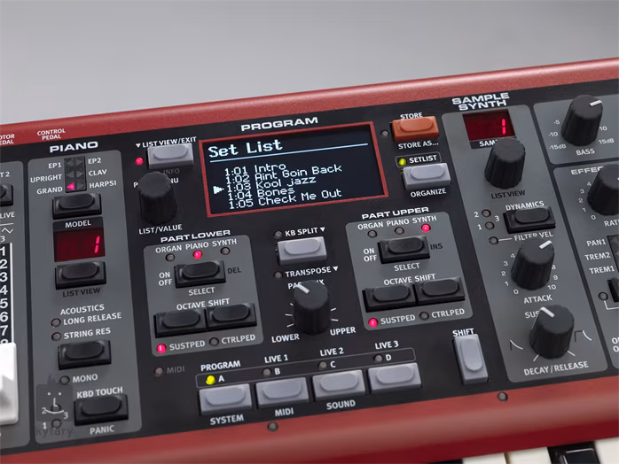 Nord Electro 5D 61 - Przenośne cyfrowe pianino sceniczne, organy