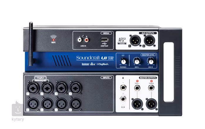 Soundcraft Ui12 - Konsoleta mikserska ze zdalnym sterowaniem