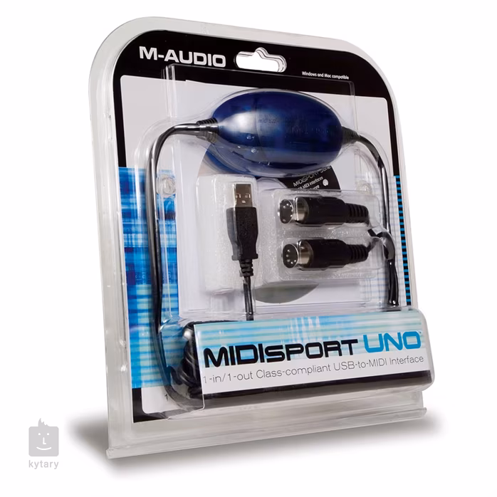 M-Audio MIDISPORT UNO - Konwerter MIDI, interfejs