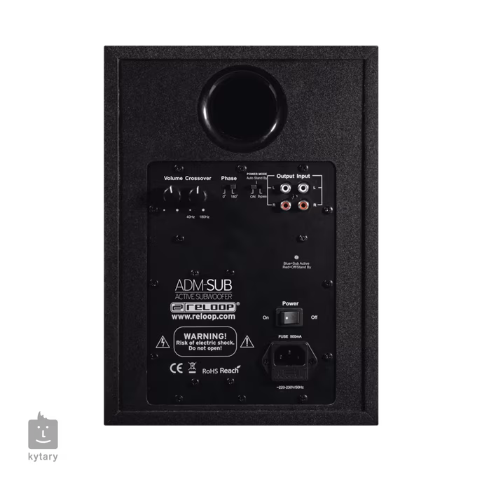 Reloop ADM-Sub - Aktywny subwoofer studyjny