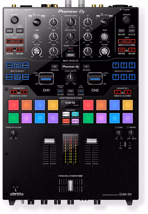 Pioneer DJ DJM-S9 - Cyfrowa konsoleta mikserska