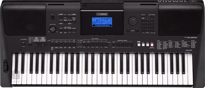 Yamaha PSR-E453 - Keyboard z dynamiką uderzenia