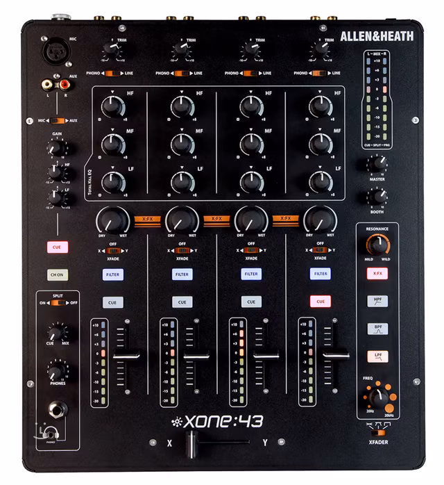 Allen&Heath XONE:43 - Pulpit mikserski DJ-ski
