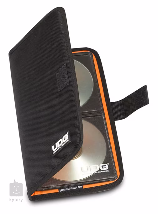 UDG Ultimate CD Wallet 24 Digital Black/Orange inside - Etui