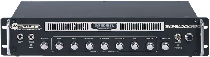 Mesa Boogie Big Block 750 2U - Wzmacniacz hybrydowy do gitar basowych